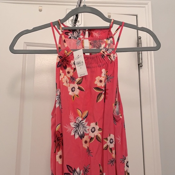 LOFT - Zinnia Halter Maxi Dress - Picture 4 of 6